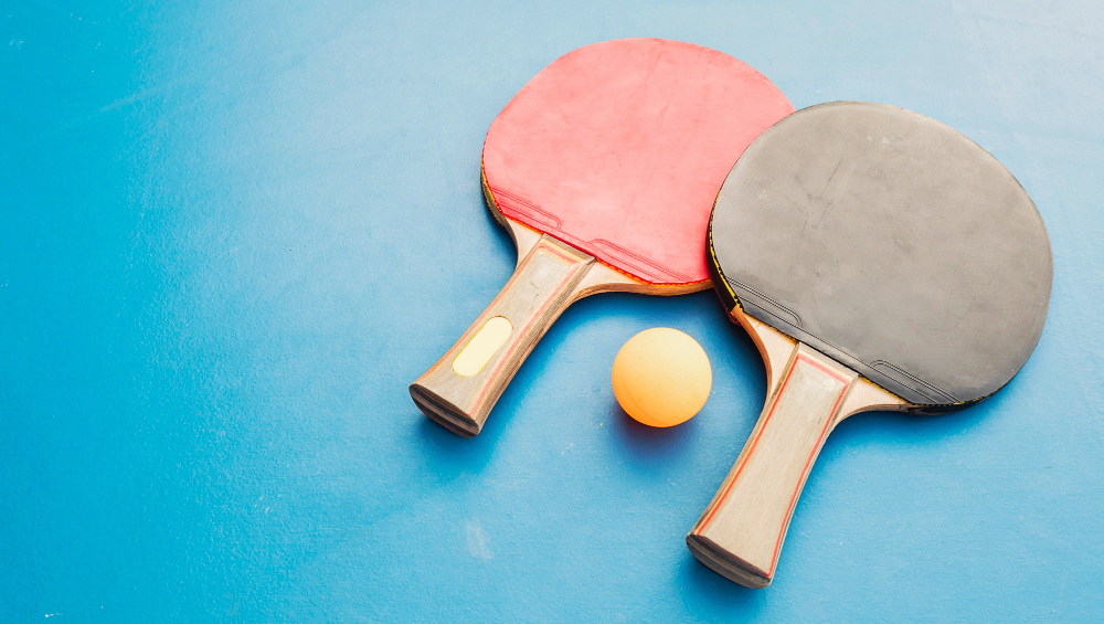 Ilustrasi Tenis Meja